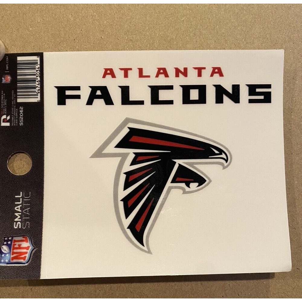 Atlanta Falcons‎ NFL Football Vinyl Sticker Car Window Decal Reusable Cling